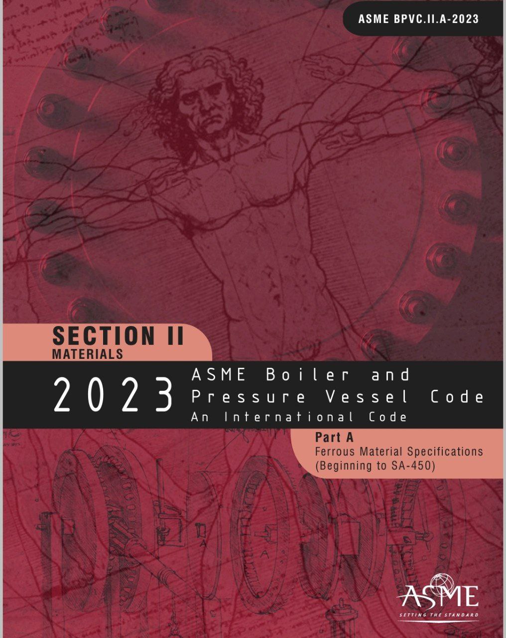 💚استاندارد متریال آهنی ASME Sec II A Vol1  ویرایش 2023💚  🔰ASME Sec IIA Vol 1 2023  🌺Ferrus Material