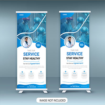 استند ایکس به رنگ آبی