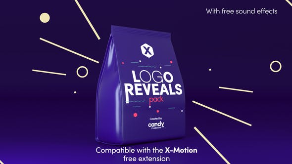 پروژه آماده افترافکت : لوگو موشن X-Logo Reveals Pack