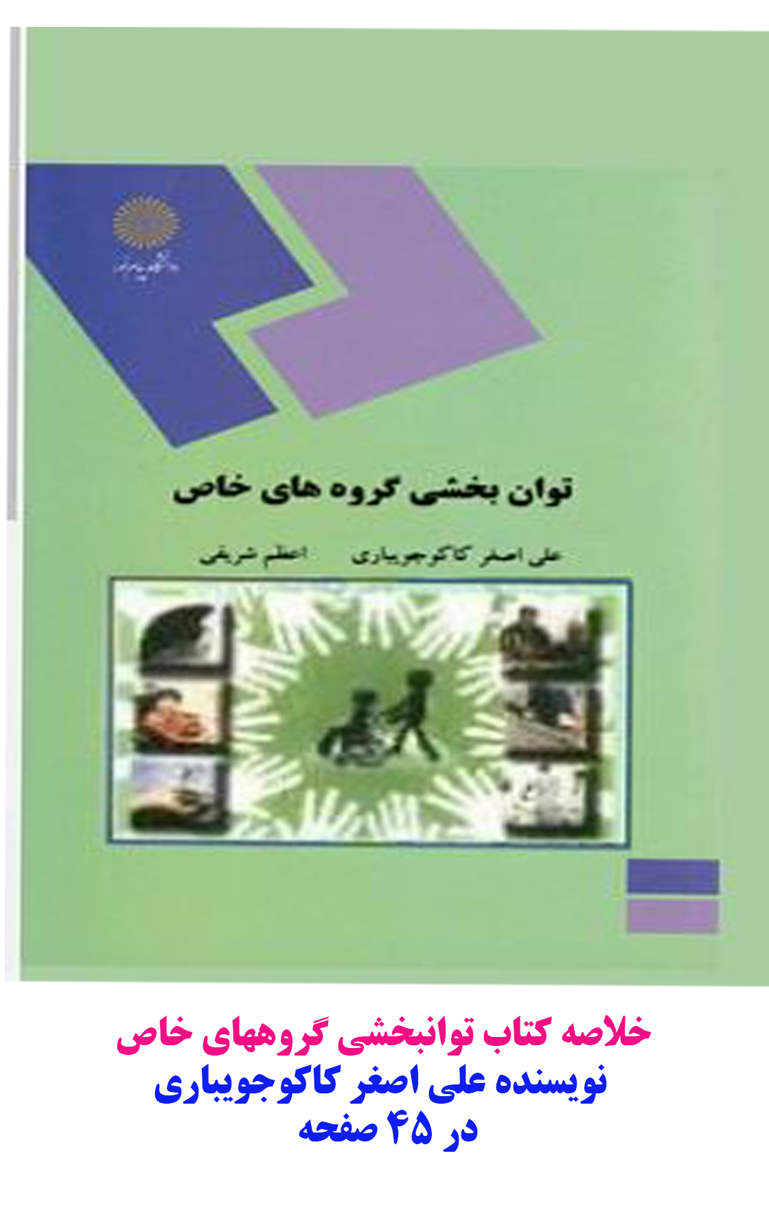 خلاصه کتاب توانبخشی گروههای خاص نویسنده علی اصغر کاکوجویباری