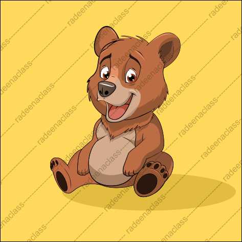 پروژه لایه باز خرس مهربون