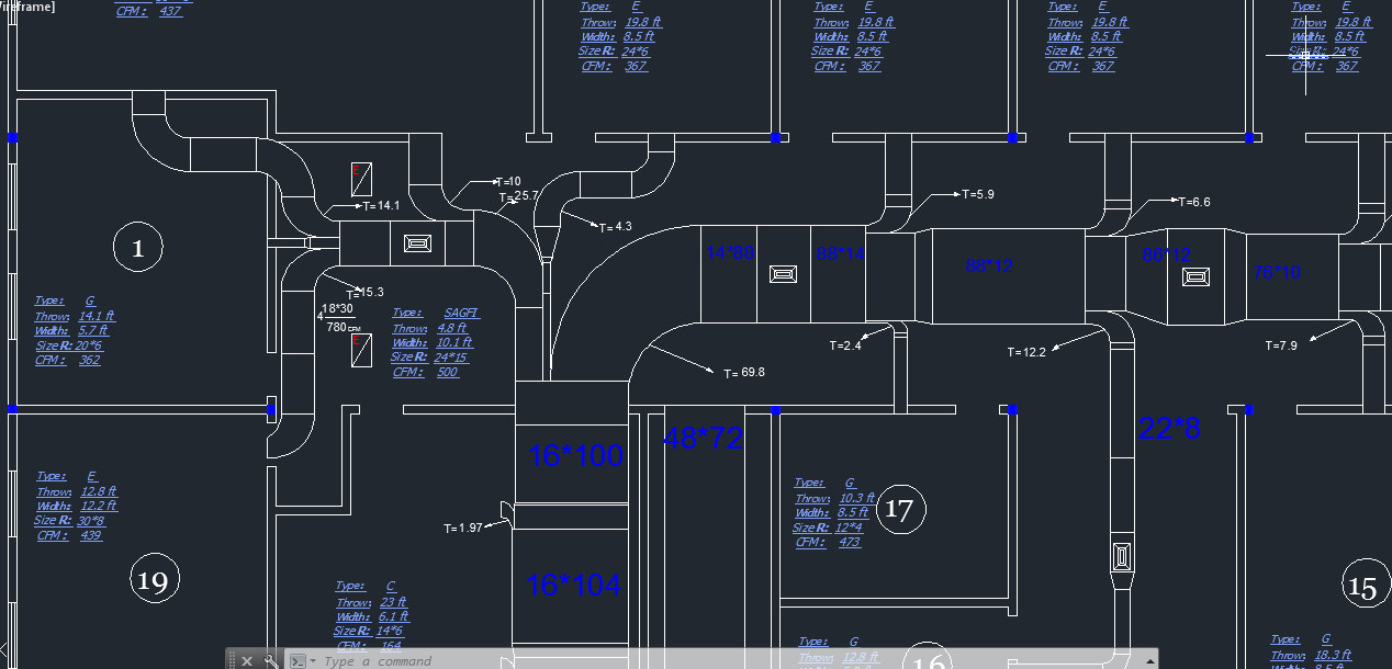 پروژه حرارت مرکزی با هوای گرم