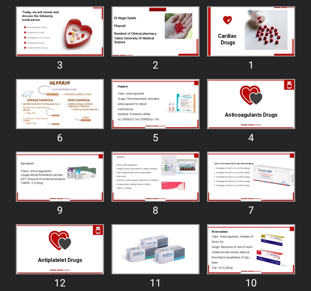 پاورپوینت Cardiac Drugs