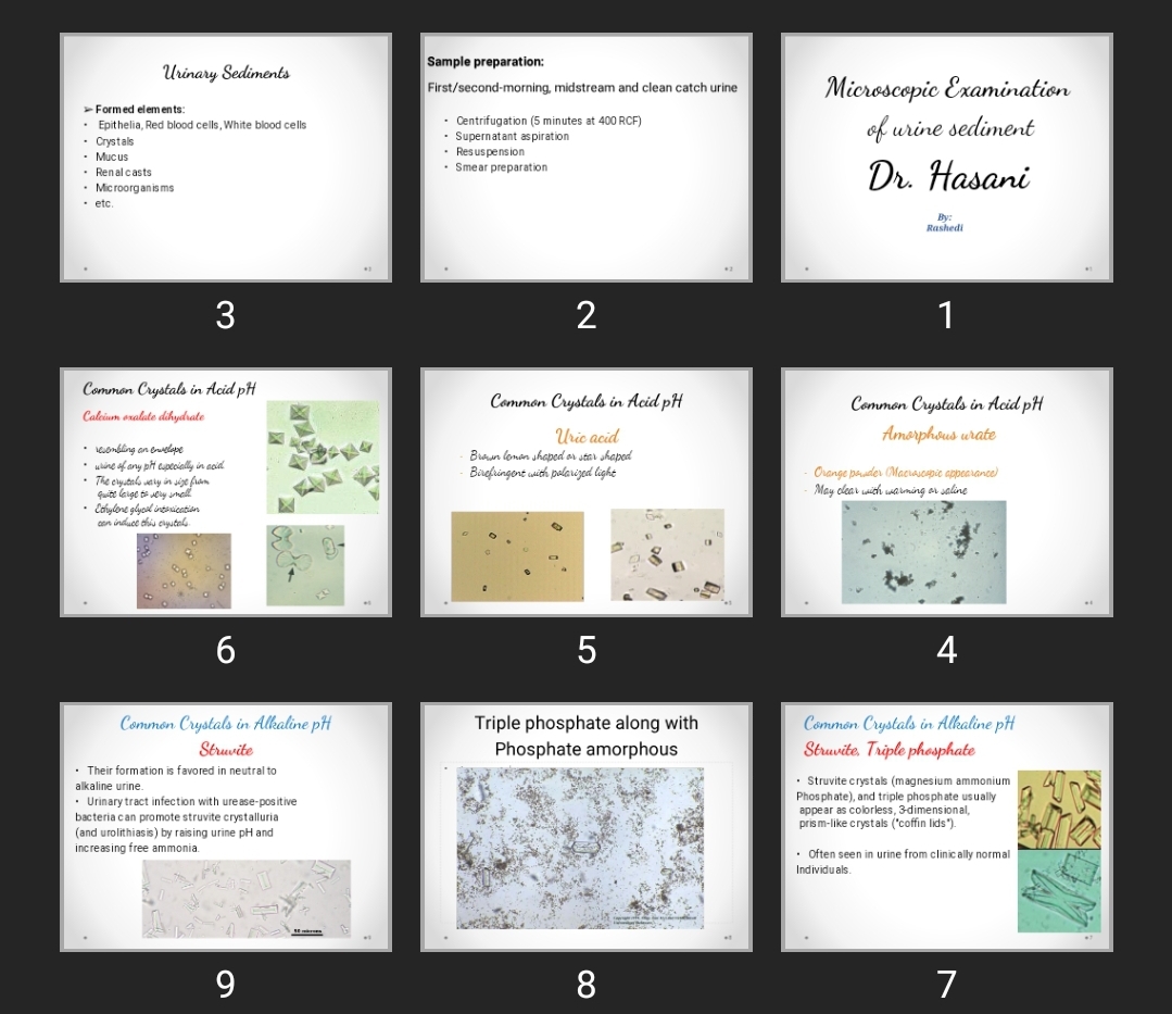 پاورپوینت Microscopic Examination