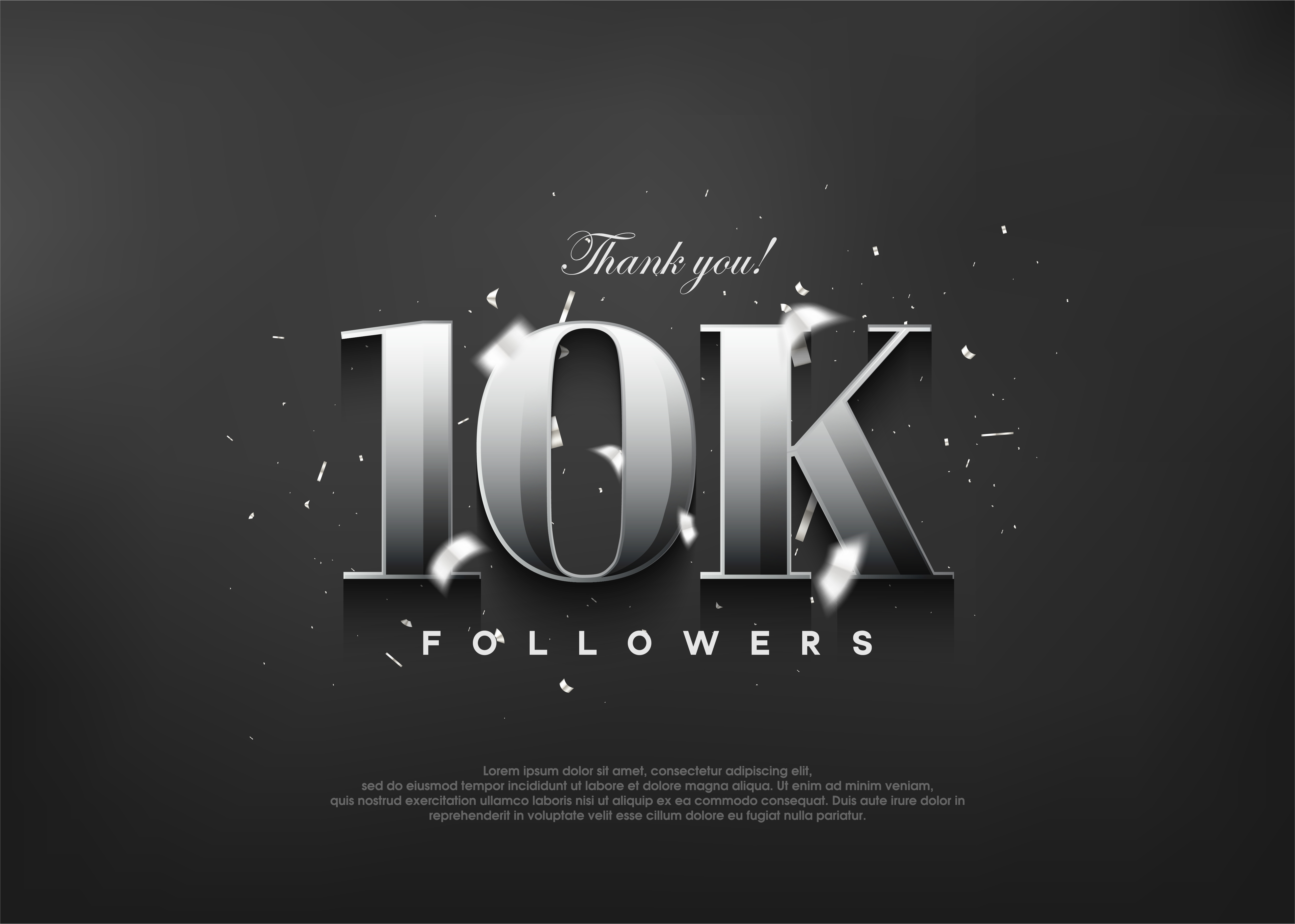 تبریک فالور 10کا