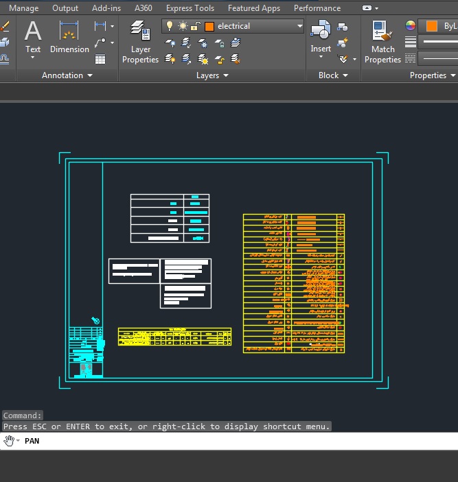 کلیه نقشه های تاسیسات برق مجتمع مسکونی 120 واحدی
