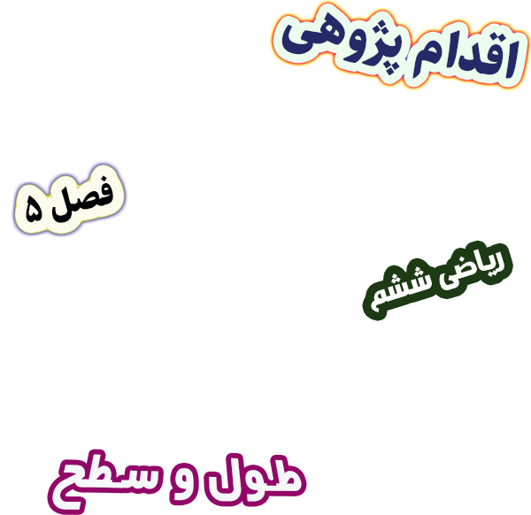 اقدام پژوهی بهبود مهارت تبدیل واحدهای طول و سطح، ریاضی ششم