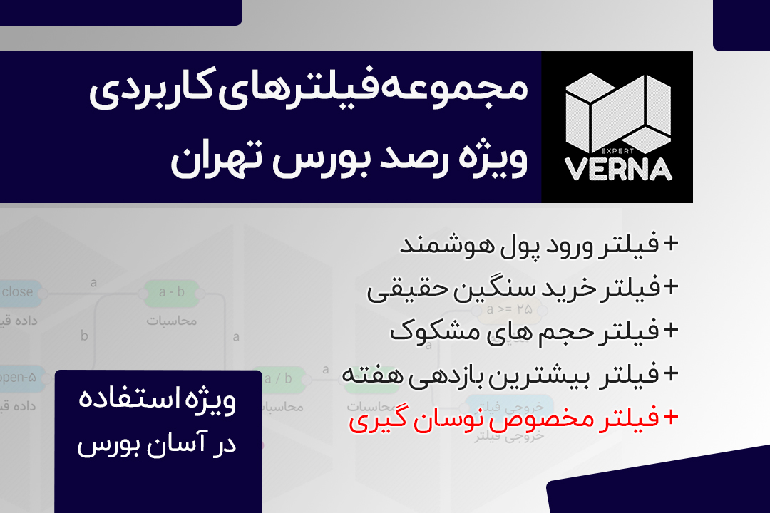 مجموعه فیلترهای کاربردی بورس | اختصاصی آکادمی بورس ورنا