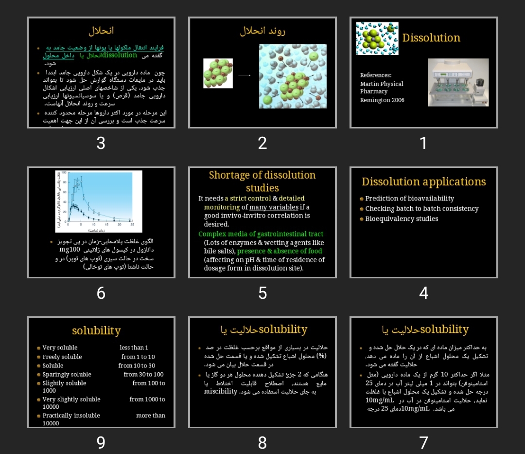 پاورپوینت Dissolution