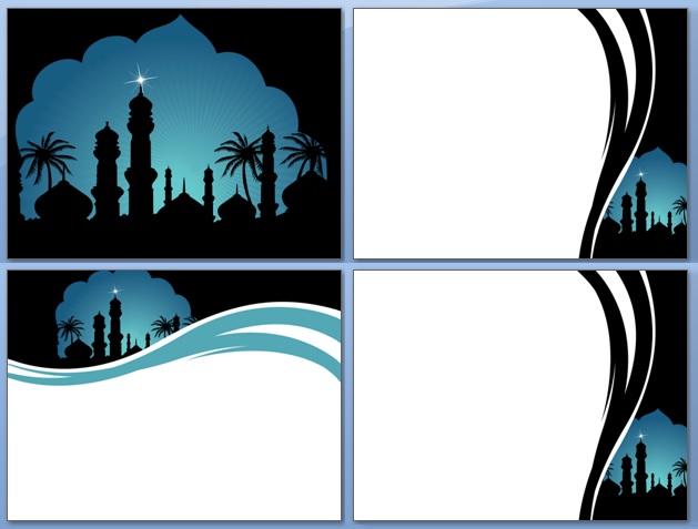 قالب پاور پوینت با تم مذهبی