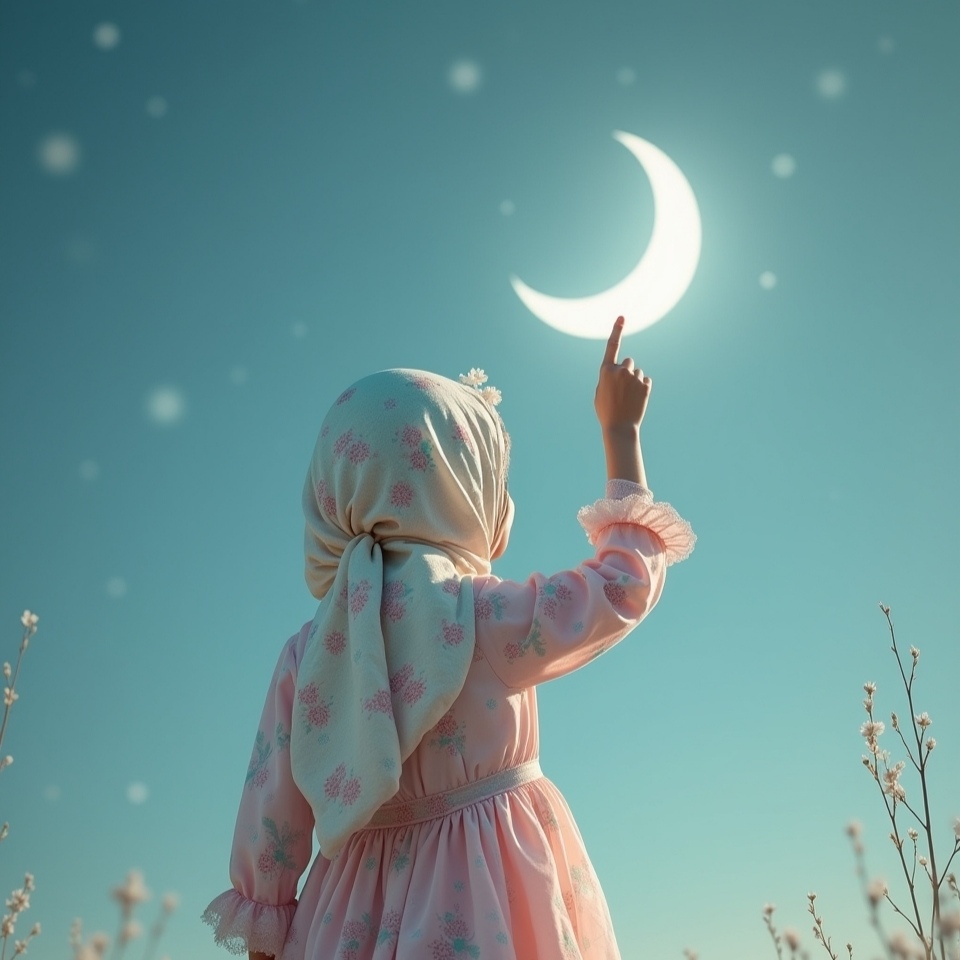 ماه شب سوم 🌙