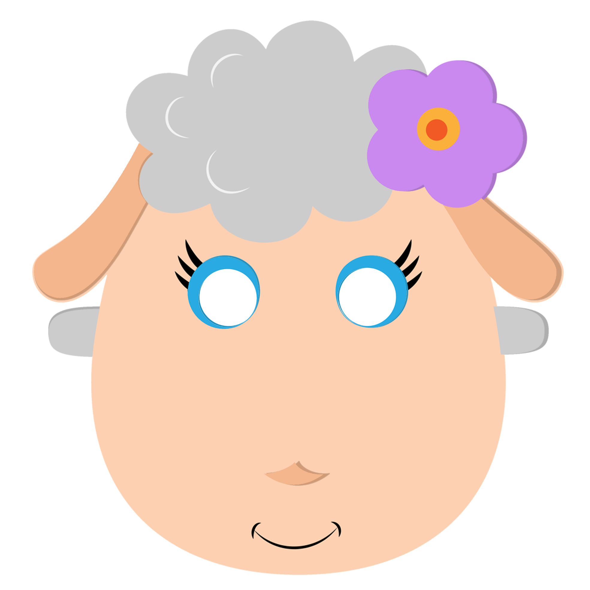 الگوی بازی آموزشی  ماسک تئاتر و قصه گویی «گوسفند کوچولو»