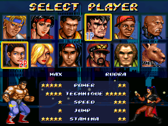 فایل سیو کامل شده بازی شورش در شهر ریمیک ورژن 5 - Streets of Rage Remake v5