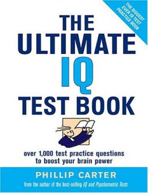 The Ultimate IQ Test Book: 1,000 Practice Test Questions to Boost Your Brain Power-کتاب انگلیسی