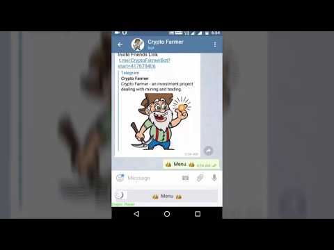 آموزش رایگان استخراج تضمینی بیت کوین از تلگرام