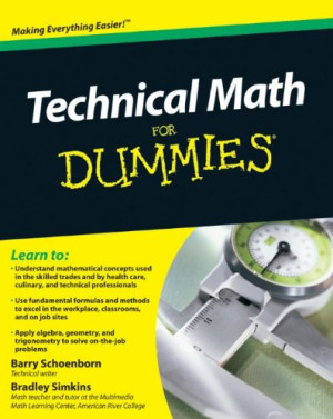 Technical Math For Dummies (For Dummies (Math & Science))-کتاب انگلیسی