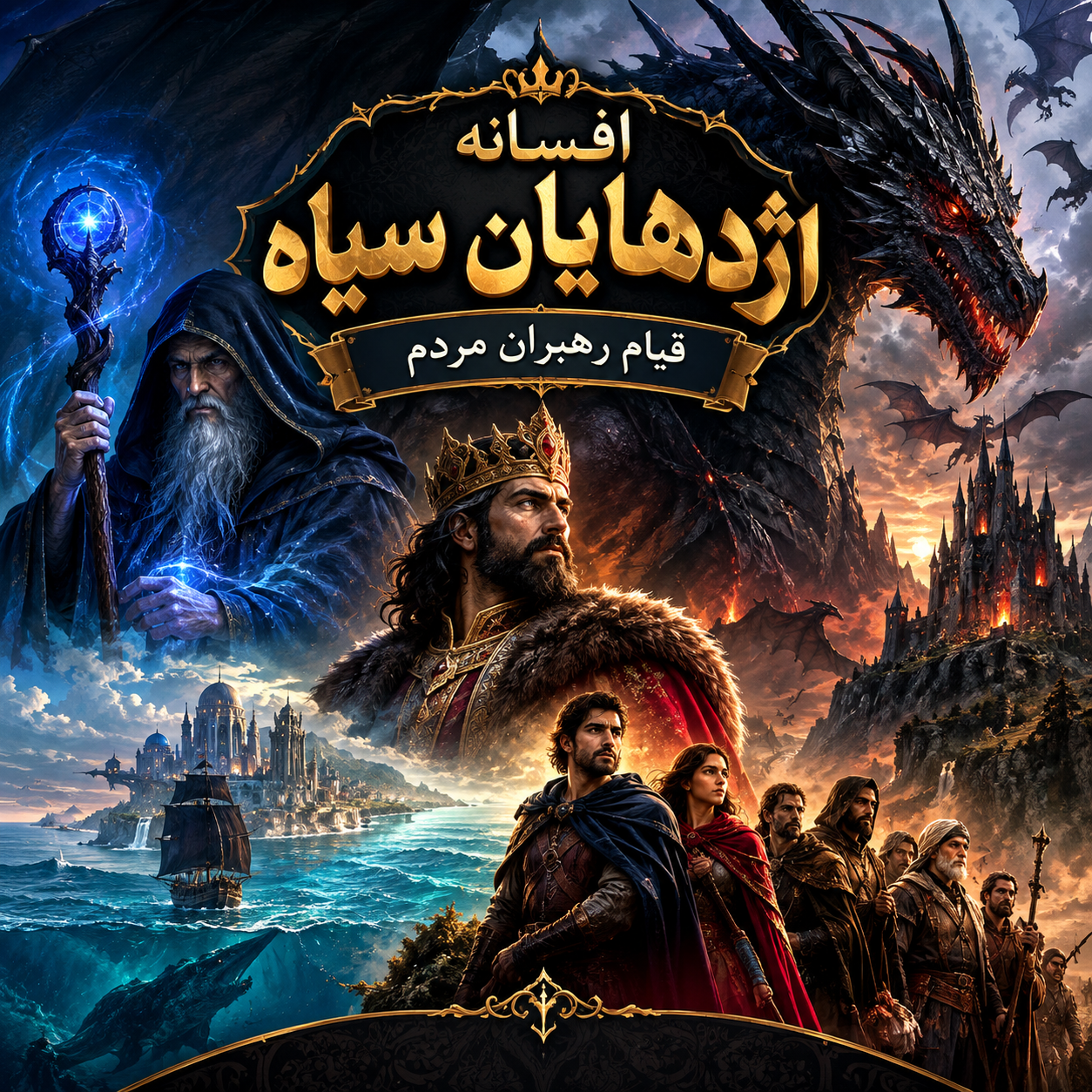 افسانه اژدهایان سیاه؛ قیام رهبران مردم