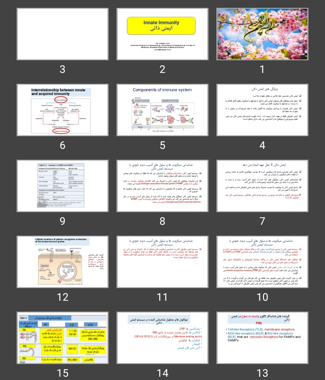 پاورپوینت Innate Immunity ایمنی ذاتی