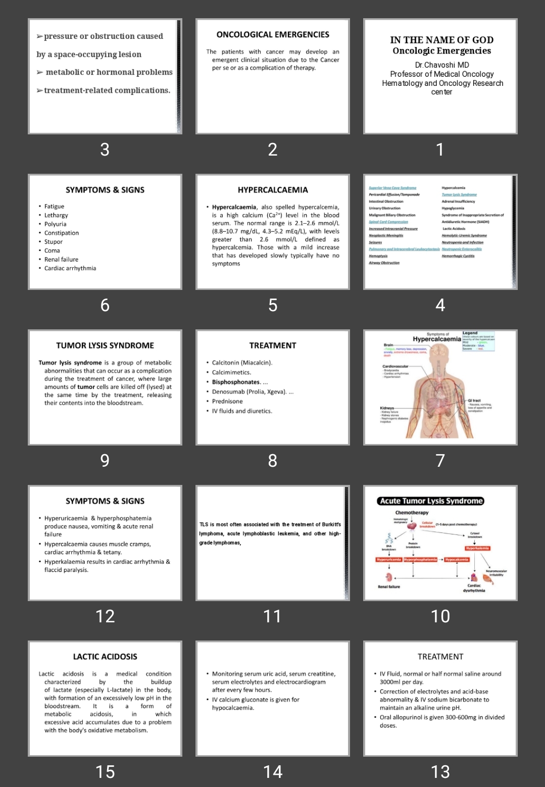 پاورپوینت Oncologic Emergencies