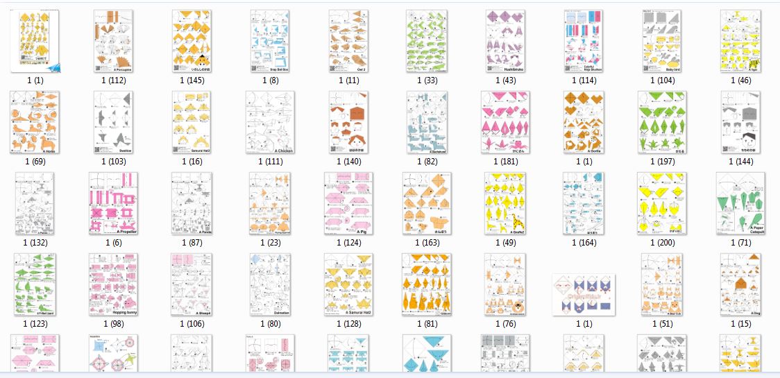 آموزش اوریگامی تا کردن کاغذ