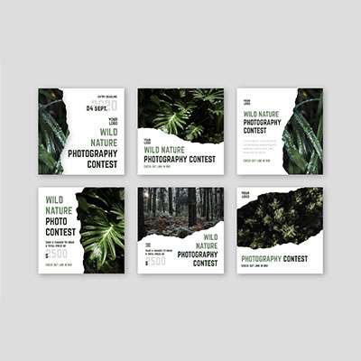 قالب پست اینستاگرام اسلایدی