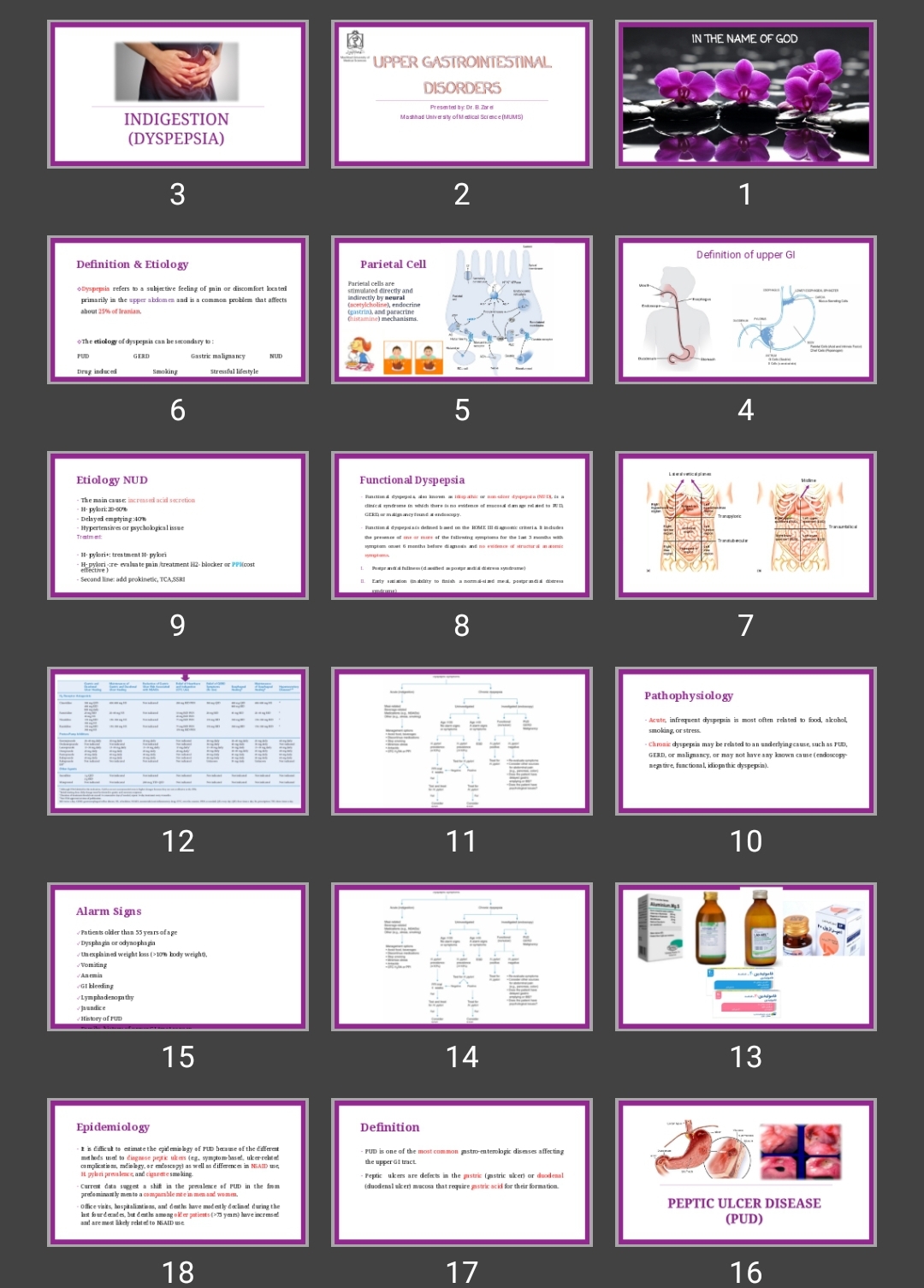 پاورپوینت UPPER GASTROINTESTINAL DISORDERS