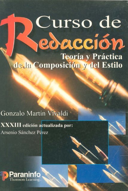Curso de Redacción, Teoría y Práctica de la Composición y del Estilo
