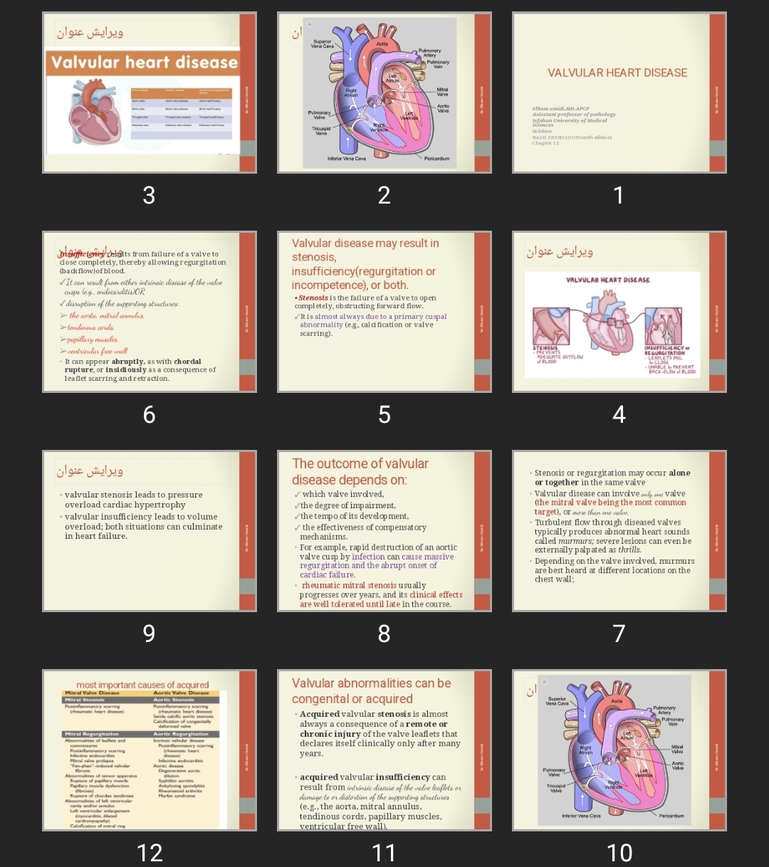 پاورپوینت VALVULAR HEART DISEASE