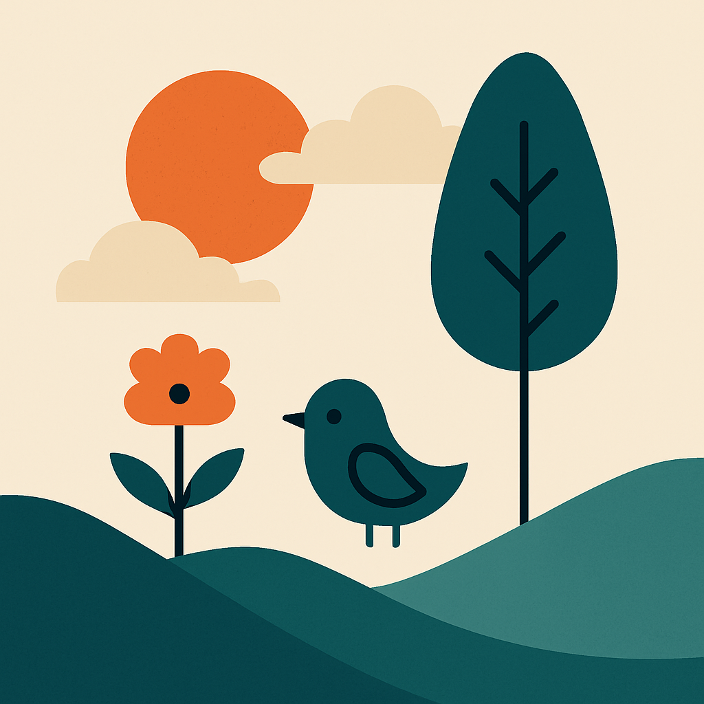 وکتور پرنده