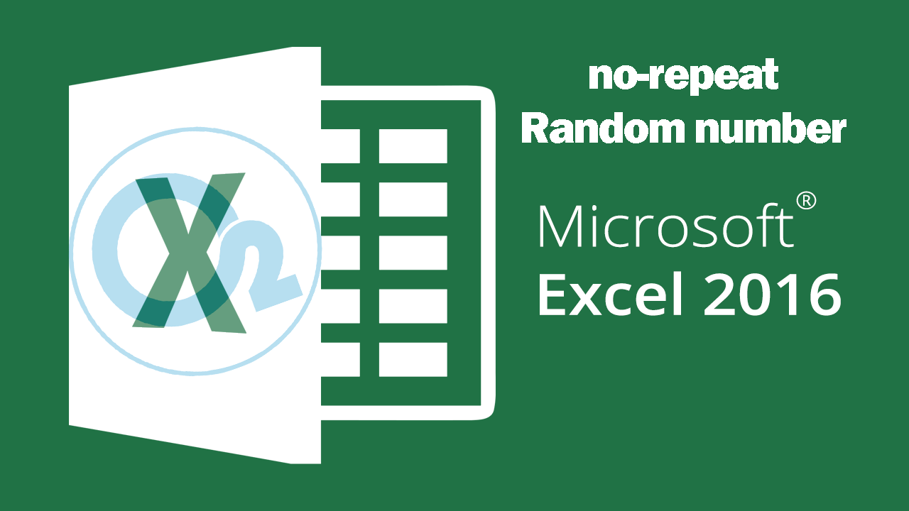 ساخت اعداد غیرتکراری رندوم در اکسل