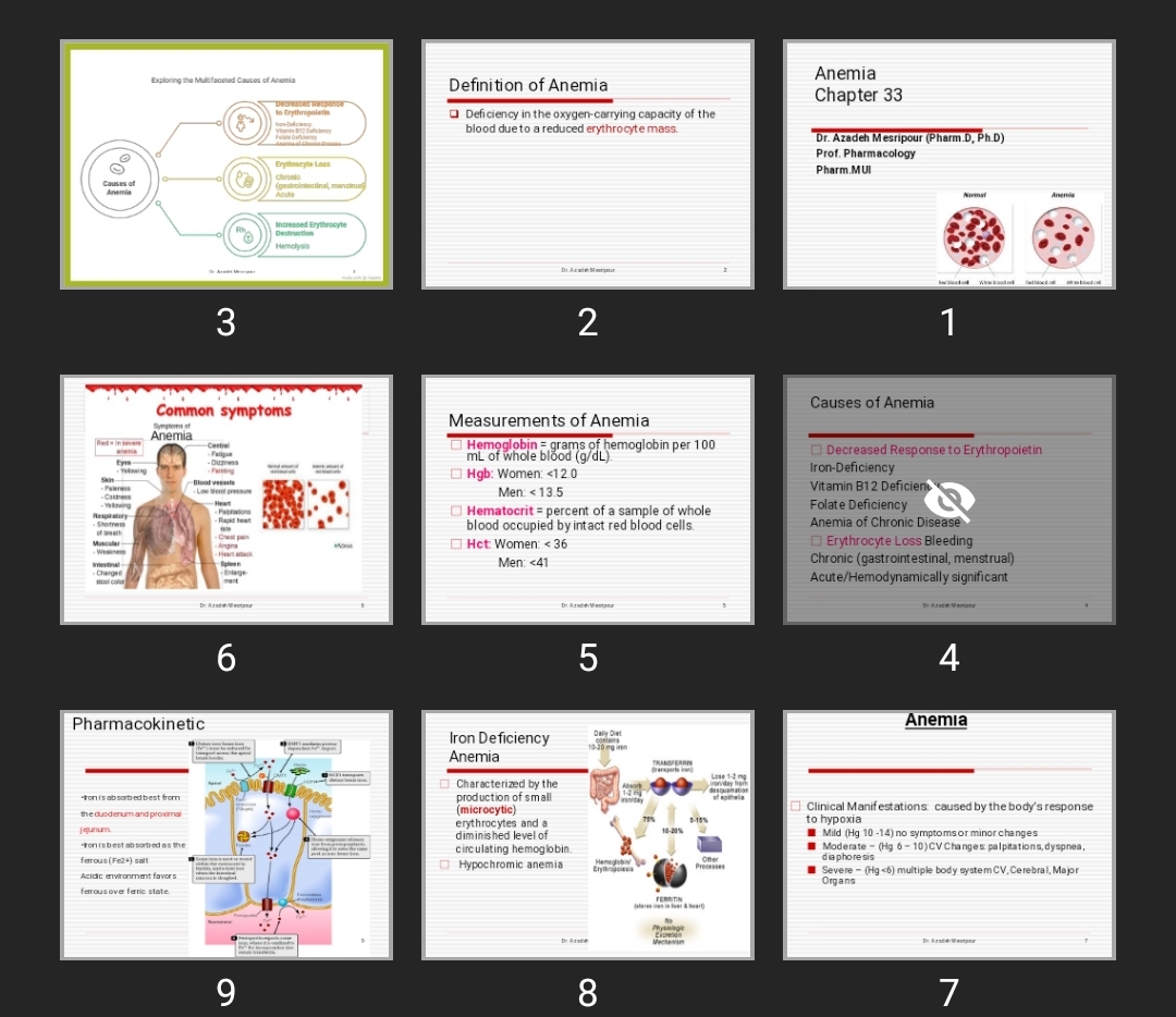 پاورپوینت Anemia Chapter 33