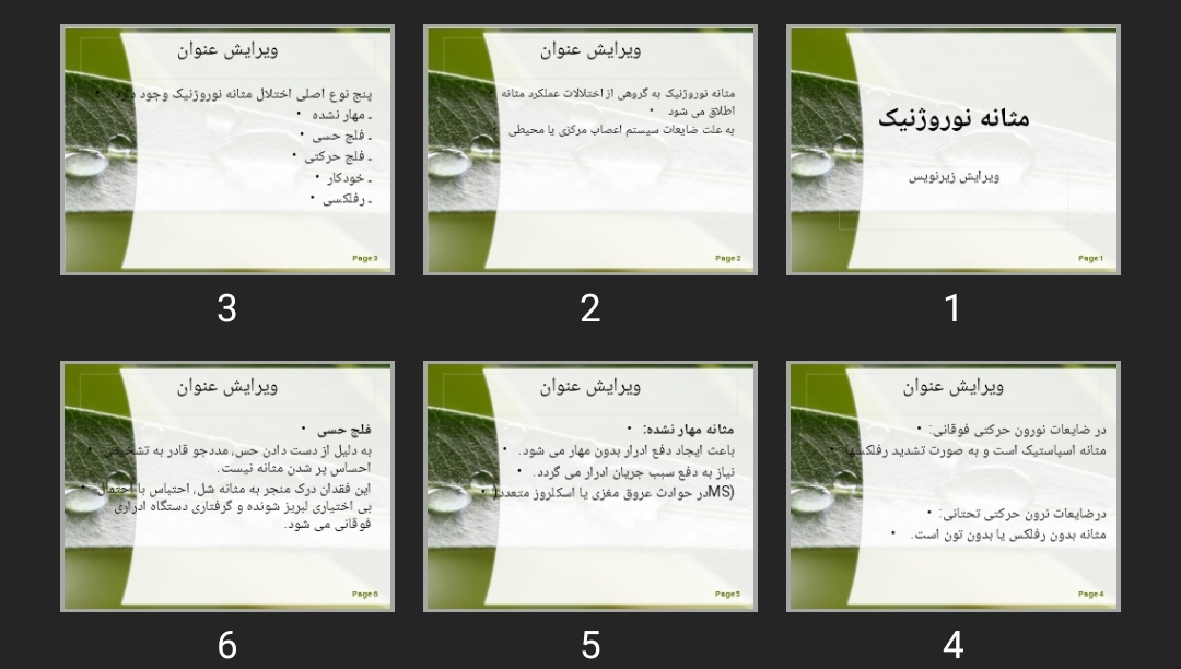 پاورپوینت مثانه نوروژنیک