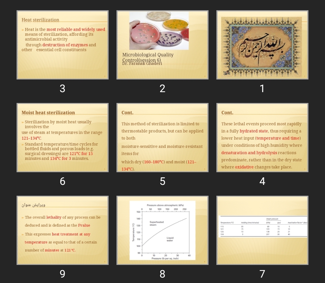 پاورپوینت Microbiological Quality Control (session 6)