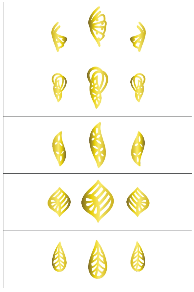 ست لیزری طلا پک 4