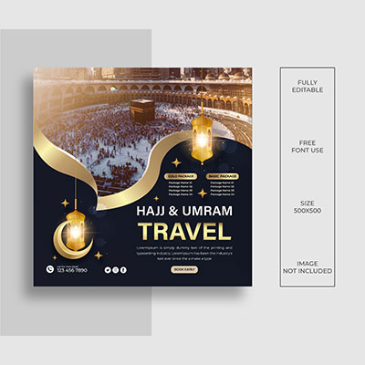 قالب پست اینستاگرام مشکی