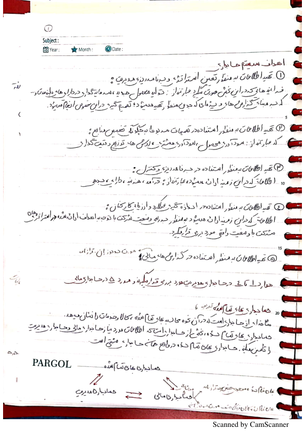 📝جزوه: اهداف سیستم حسابداری          🖊استاد: صحافی          🏛 دانشگاه پیام نور                (نسخه کامل)✅