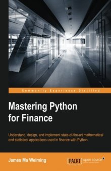 Mastering Python for Finance-کتاب انگلیسی