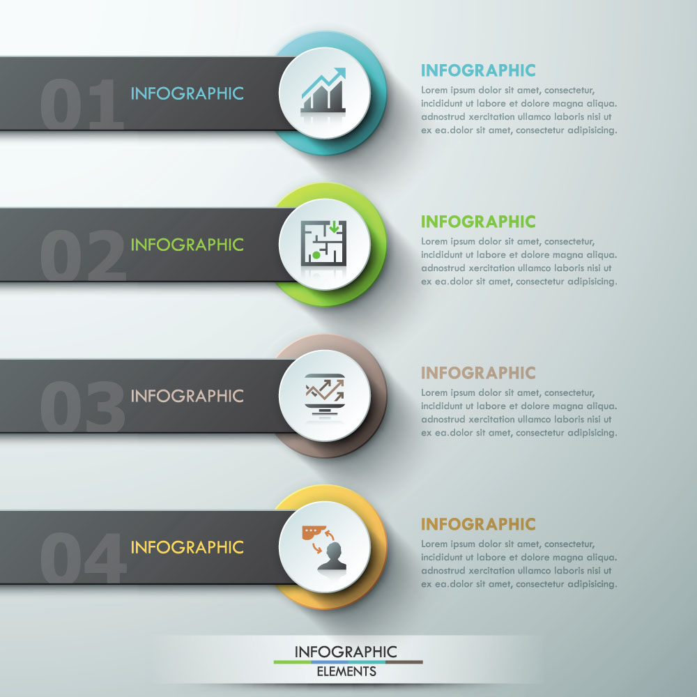 اینفوگرافیک مراحل انجام کار و تحقیقات