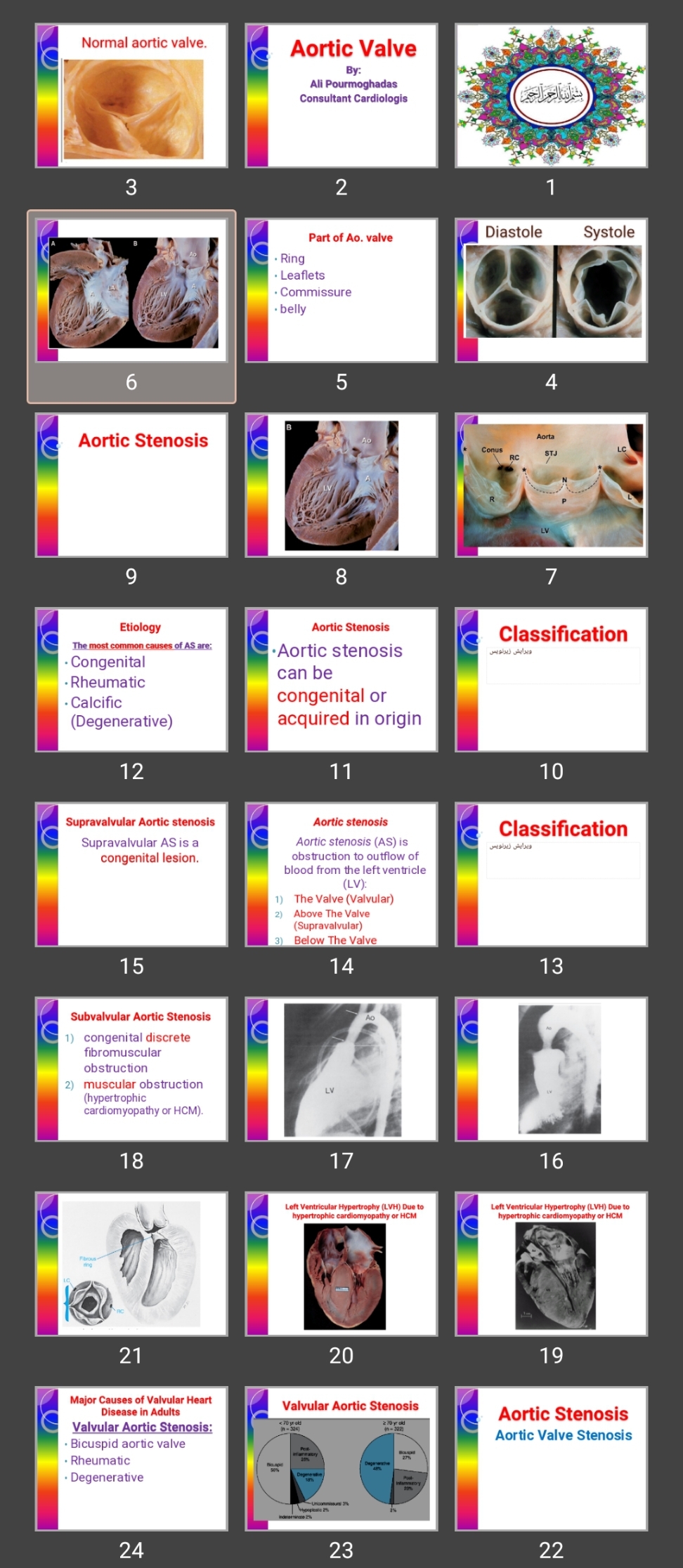 پاورپوینت Aortic Valve