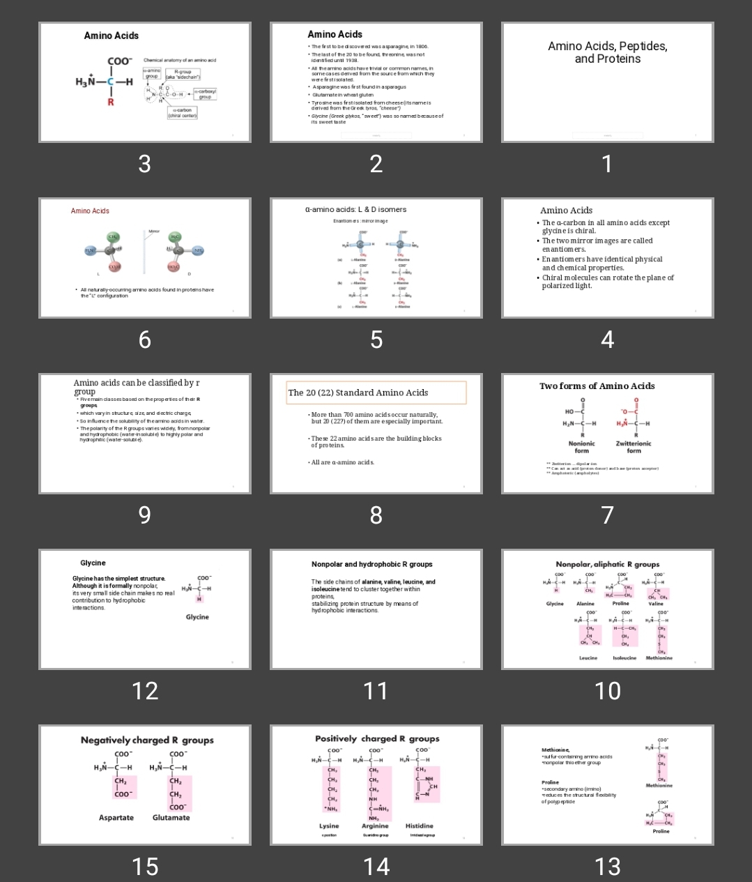 پاورپوینت Amino Acids, Peptides, and Proteins