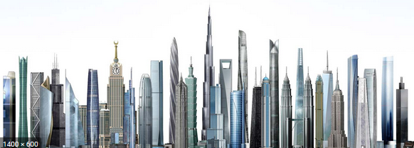 سیستم های ساختمانی برج های جهان