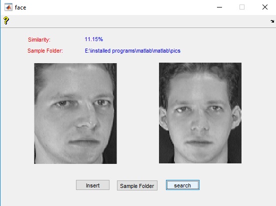 برنامه تشخیص چهره انسان با متلب