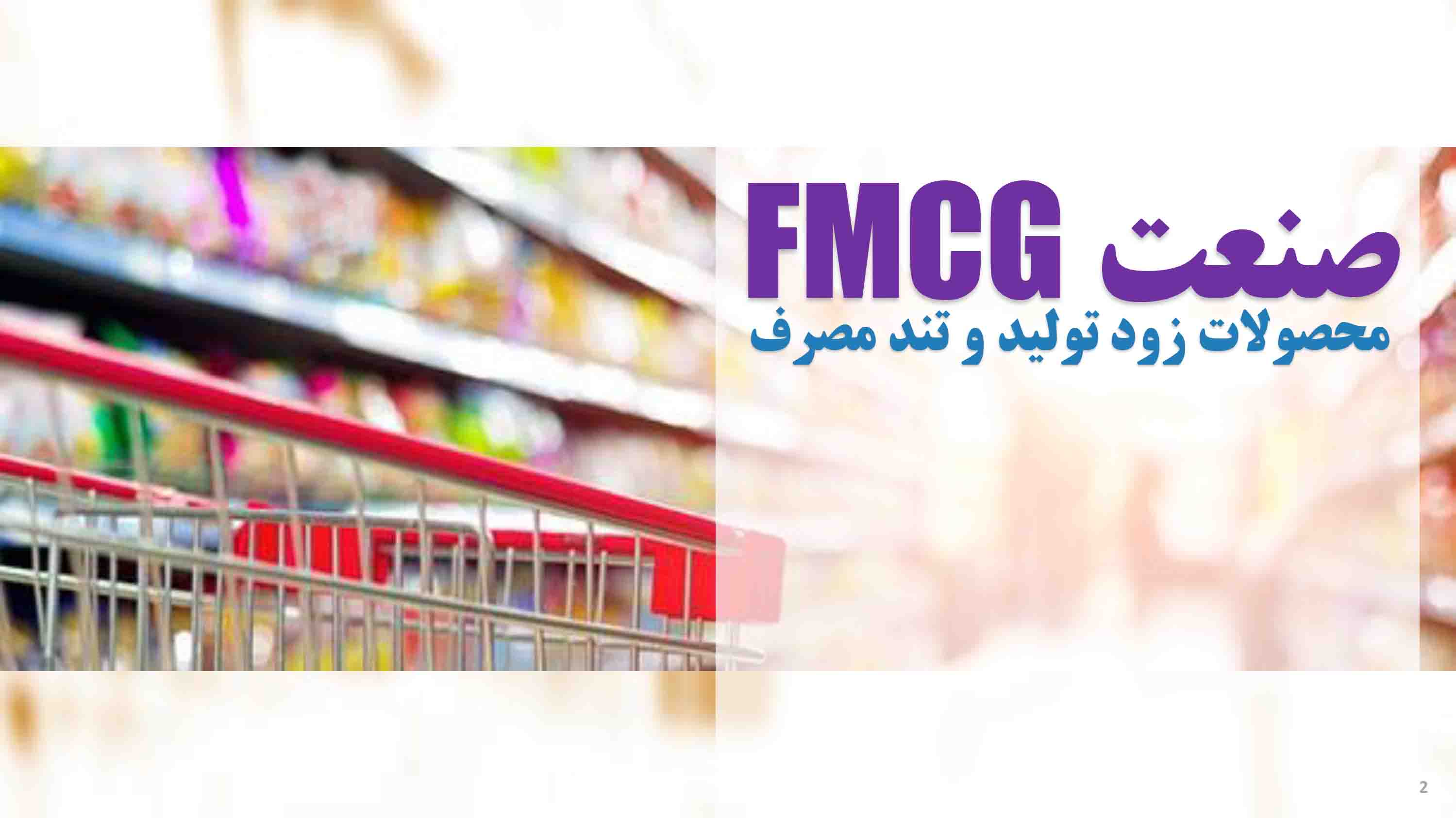 صنعت کالاهای زود تولید و تند مصرف FMCG