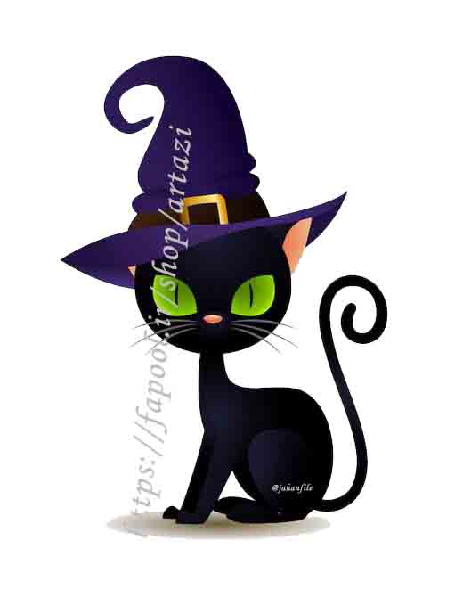 پک 39 تایی وکتور گربه