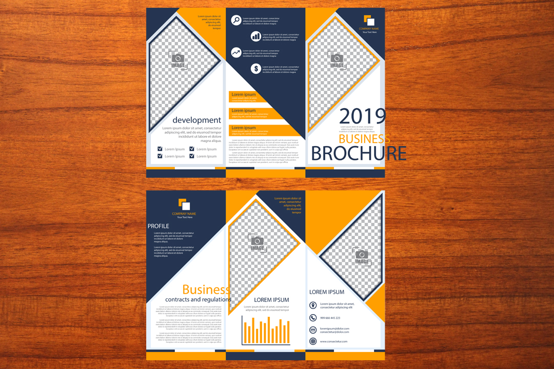 طرح لایه باز بروشور تبلیغاتی برای تمام مشاغل و خدمات شماره 4