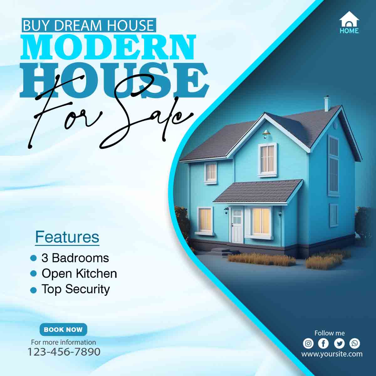 قالب پست مدرن وزیبا مشاور املاک و مشاورین مسکن