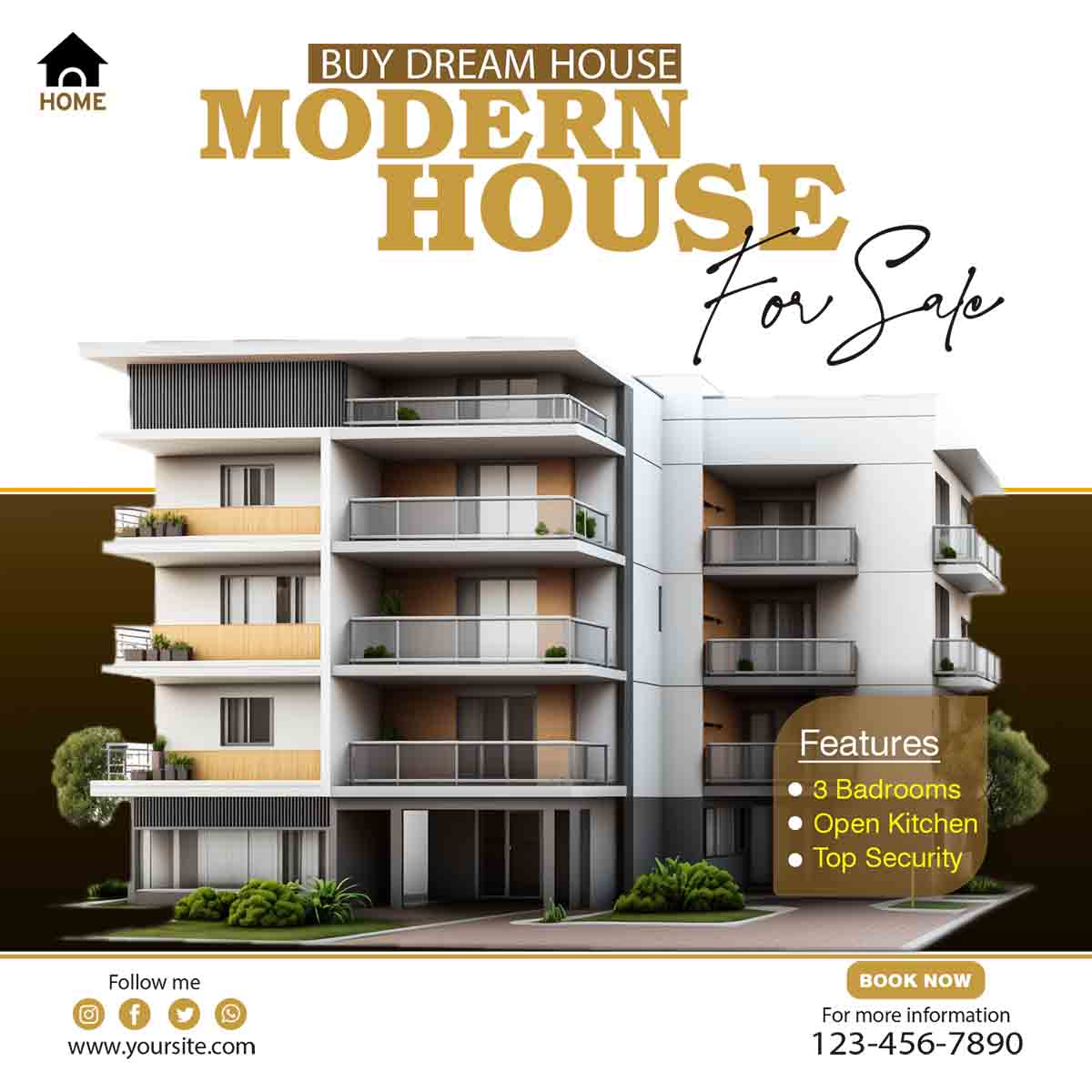 قالب پست مدرن وزیبا مشاور املاک و مشاورین مسکن