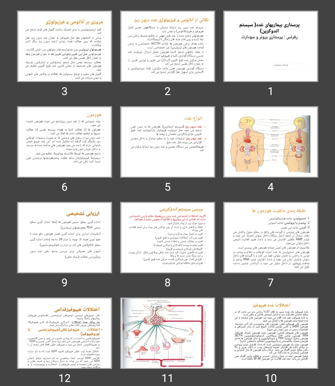 پاورپوینت پرستاری بیماری های غدد( سیستم اندوکرین)
