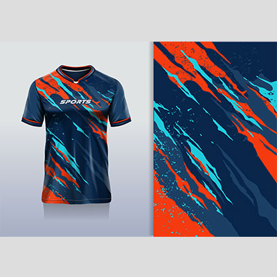 طرح تیشرت ورزشی