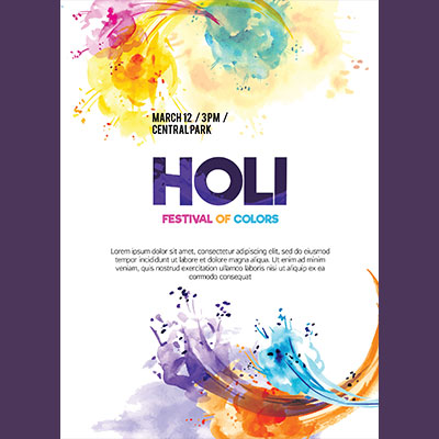 پوستر جشنواره هنر و رنگ